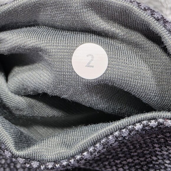 Lululemon Pants Womens 2 Gray Heathered Yoga Leggings Stretch Full Length Gym - Picture 4 of 8